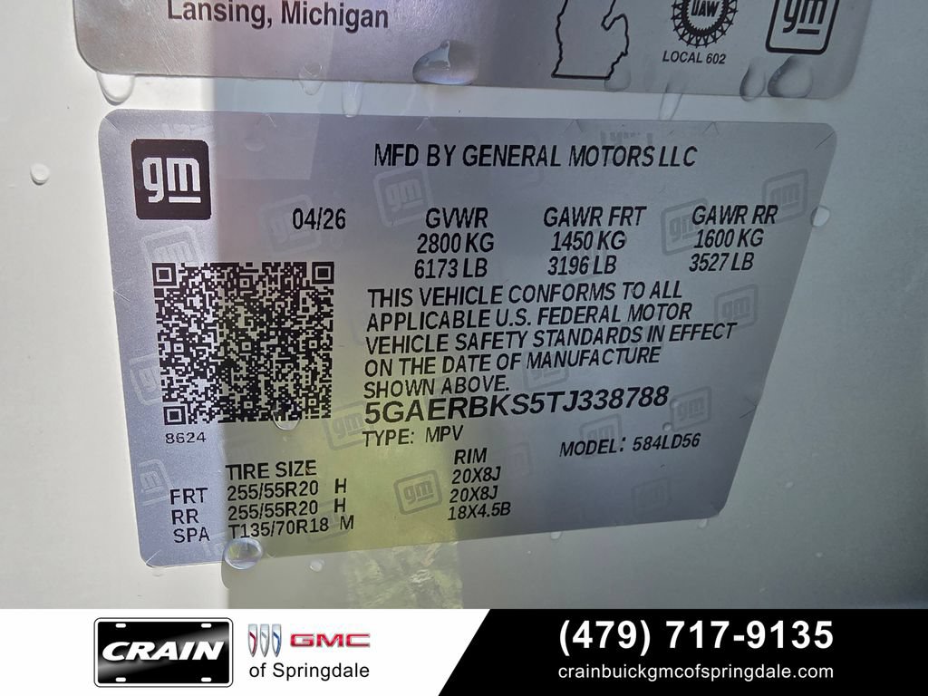 New 2026 Buick Enclave Sport Touring w/ Power Package FWD image 30