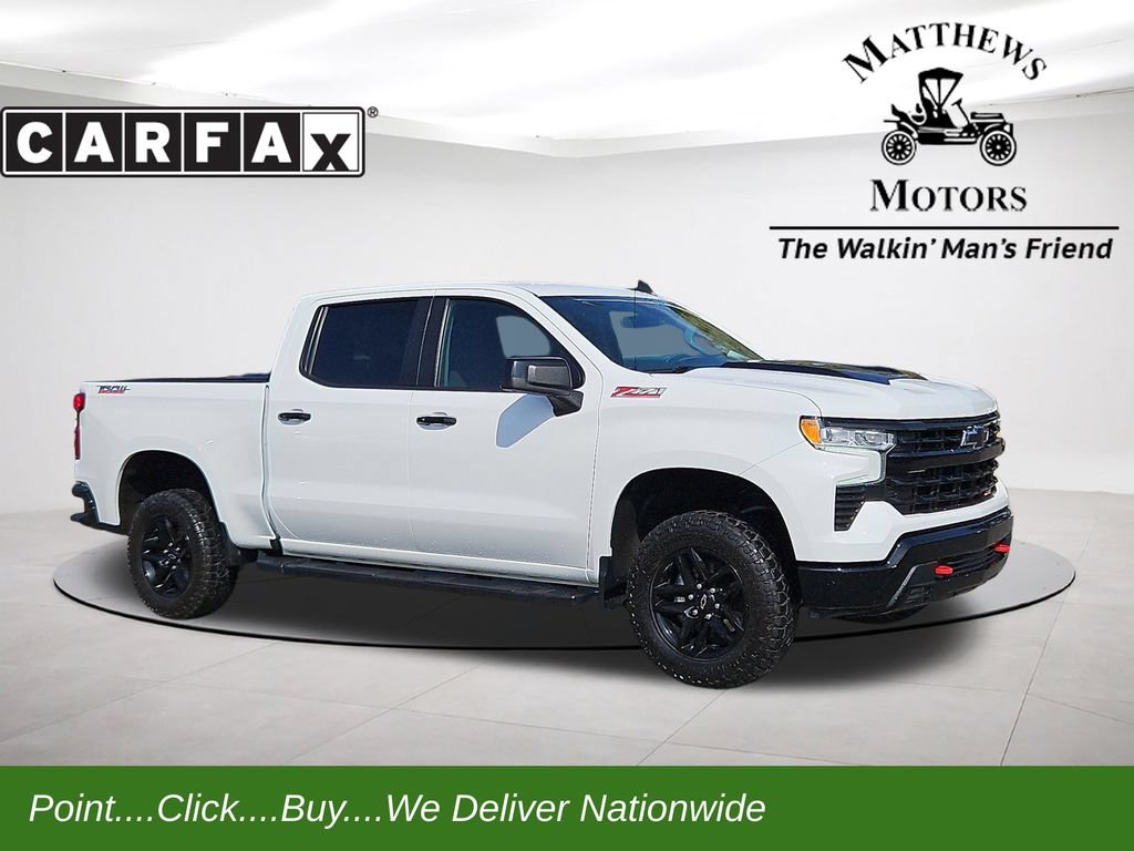 Used 2024 Chevrolet Silverado 1500 LT Trail Boss w/ Protection Package AWD/4WD image 1
