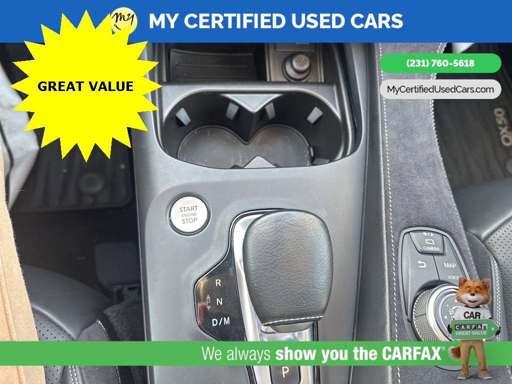 Used 2022 INFINITI QX50 Sensory image 23