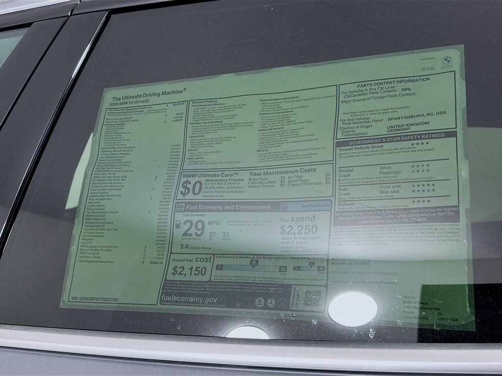 New 2026 BMW X3 xDrive30 image 12