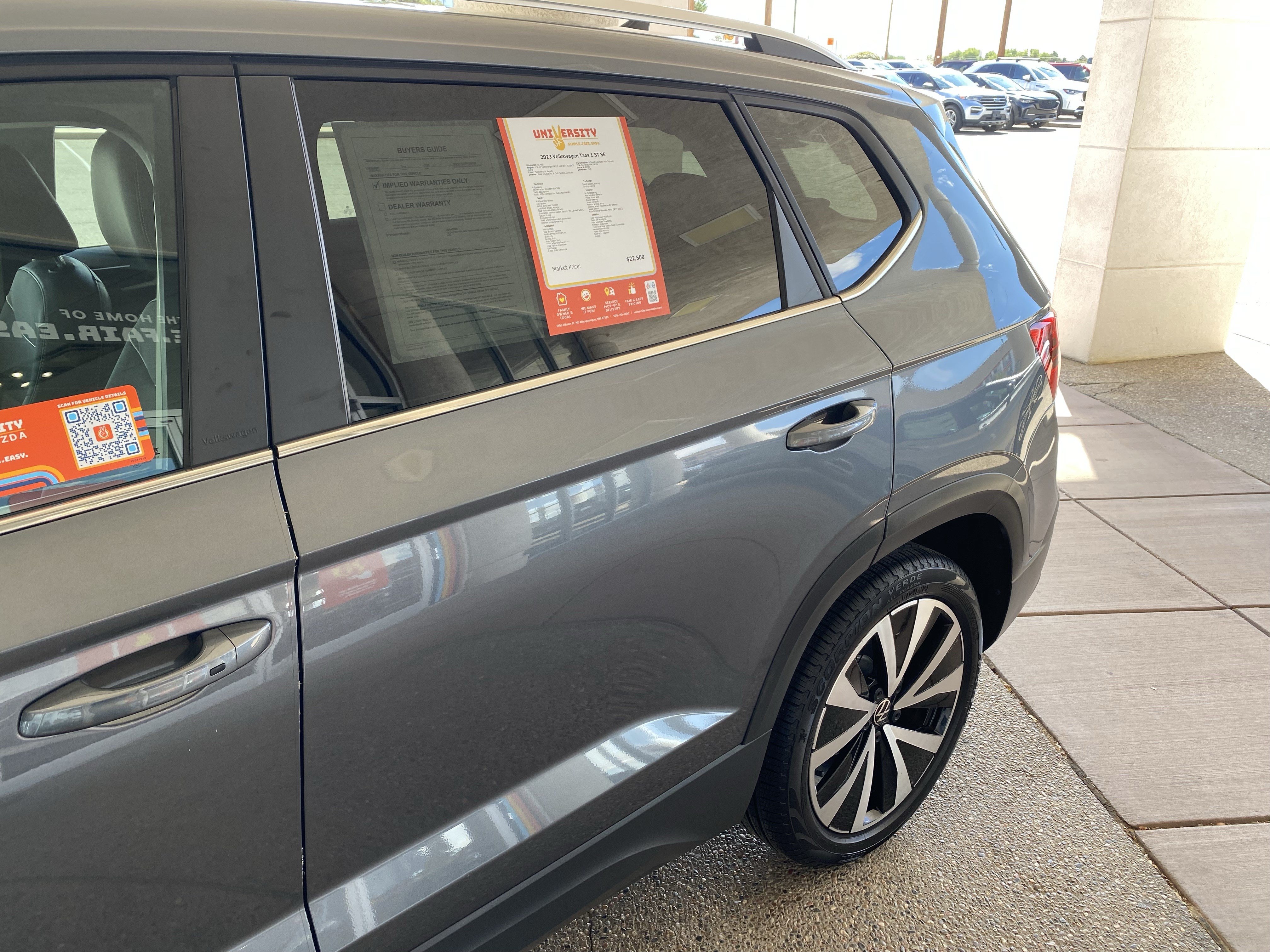 Certified 2023 Volkswagen Taos SE FWD image 59