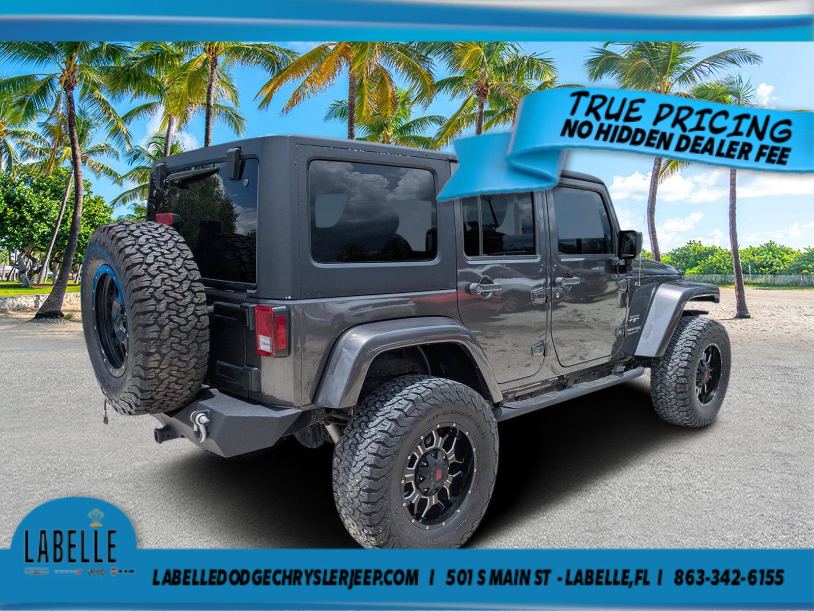 Used 2018 Jeep Wrangler Unlimited Sahara AWD/4WD image 3