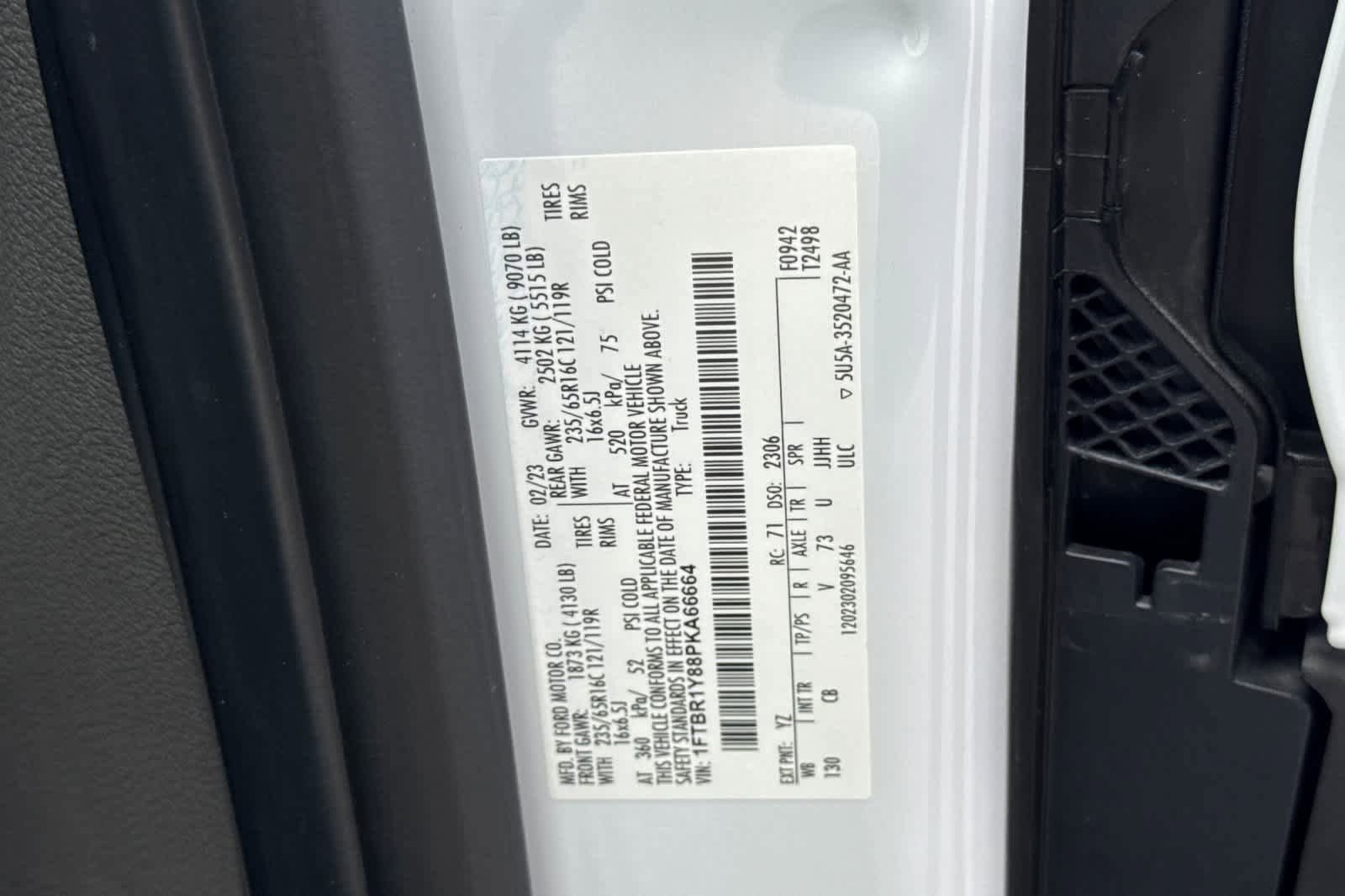 Used 2023 Ford Transit 250 Low Roof w/ Exterior Upgrade Package image 24