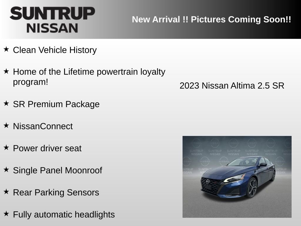 Used 2023 Nissan Altima 2.5 SR w/ SR Premium Package image 6