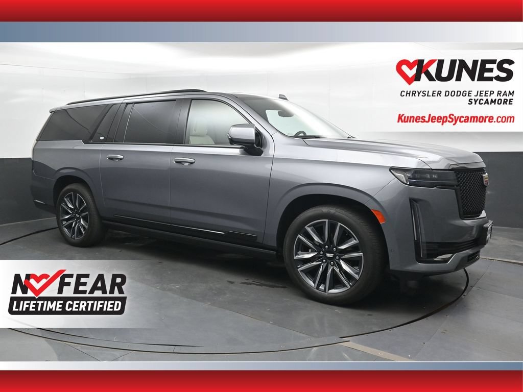 Used 2021 Cadillac Escalade ESV Sport w/ Driver Assist Tech Package