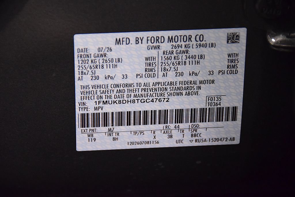 New 2026 Ford Explorer Active AWD/4WD image 16