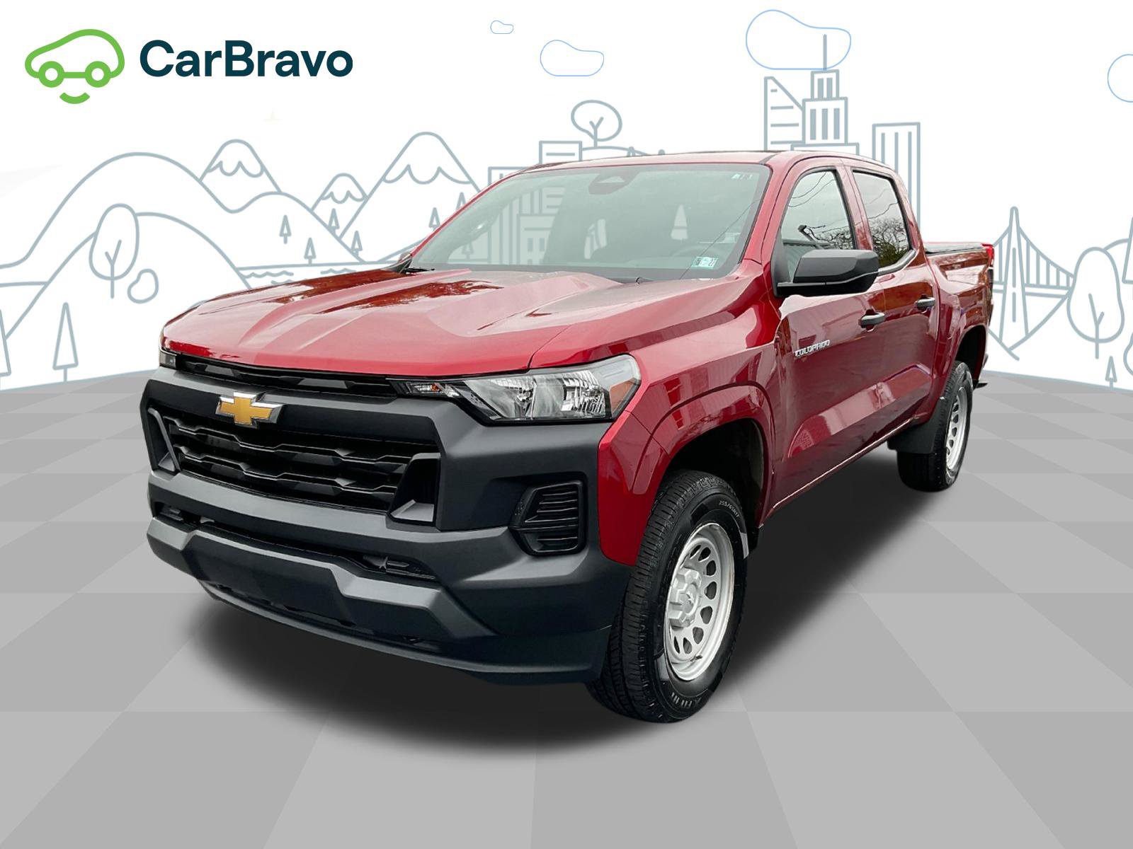 Certified 2025 Chevrolet Colorado W/T AWD/4WD image 1