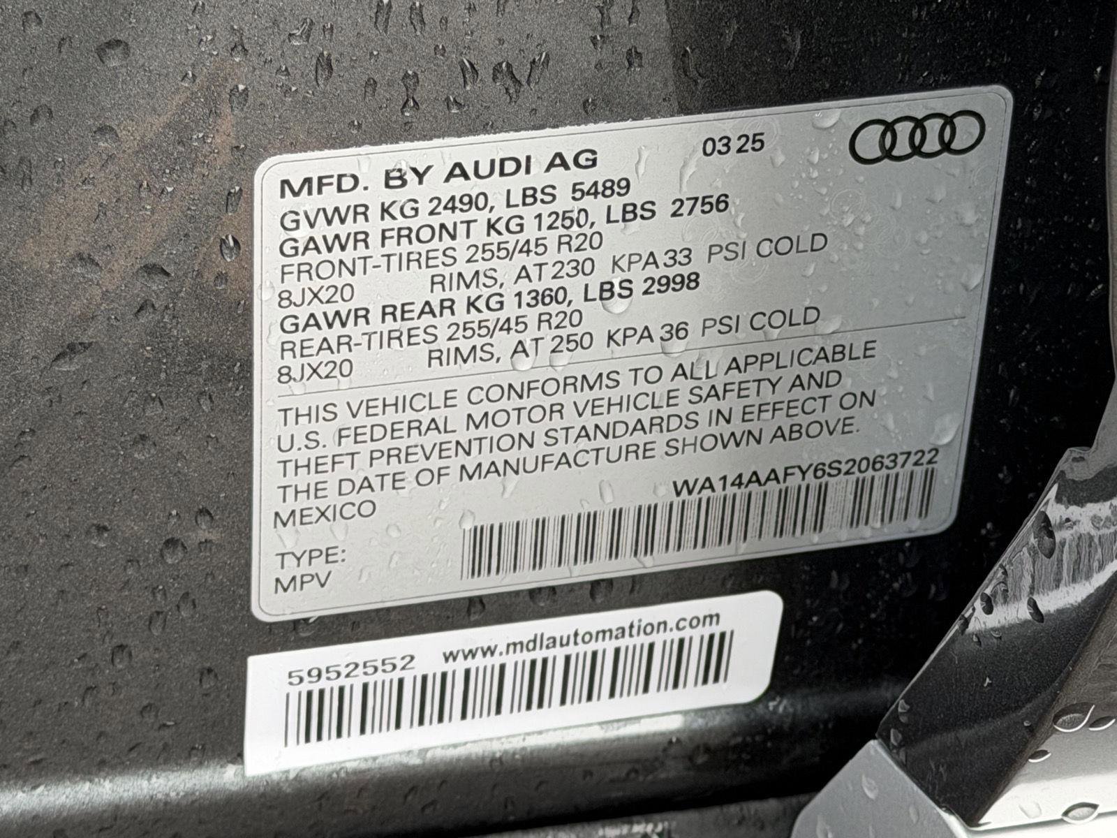 Used 2025 Audi Q5 2.0T Premium image 26