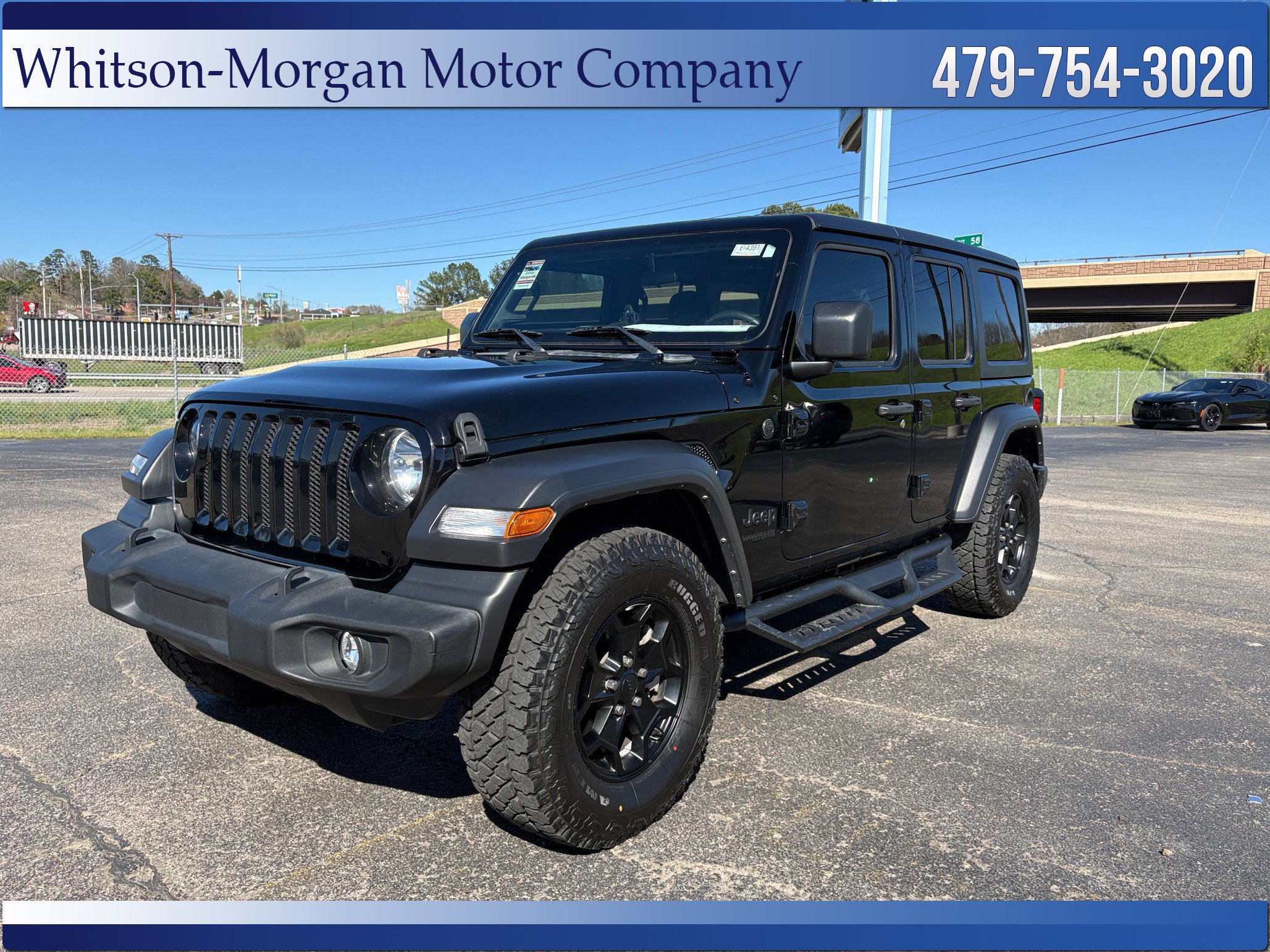 Used 2022 Jeep Wrangler Unlimited Sport image 1