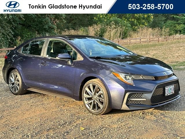 Used 2021 Toyota Corolla XSE w/ Carpet Mat Package (TMS) FWD video 1