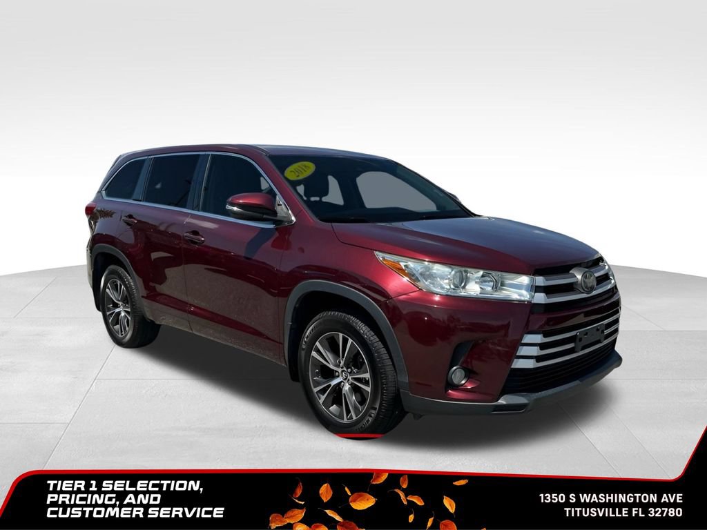 Used 2018 Toyota Highlander Plus w/ Carpet Mat Package (TMS) AWD/4WD image 10