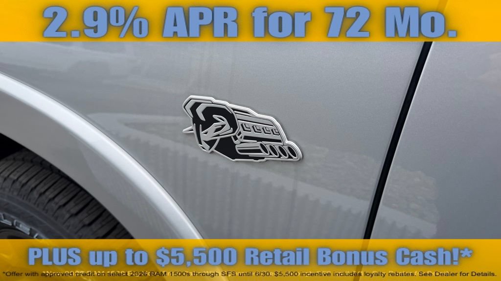 New 2026 RAM 1500 Big Horn AWD/4WD image 20