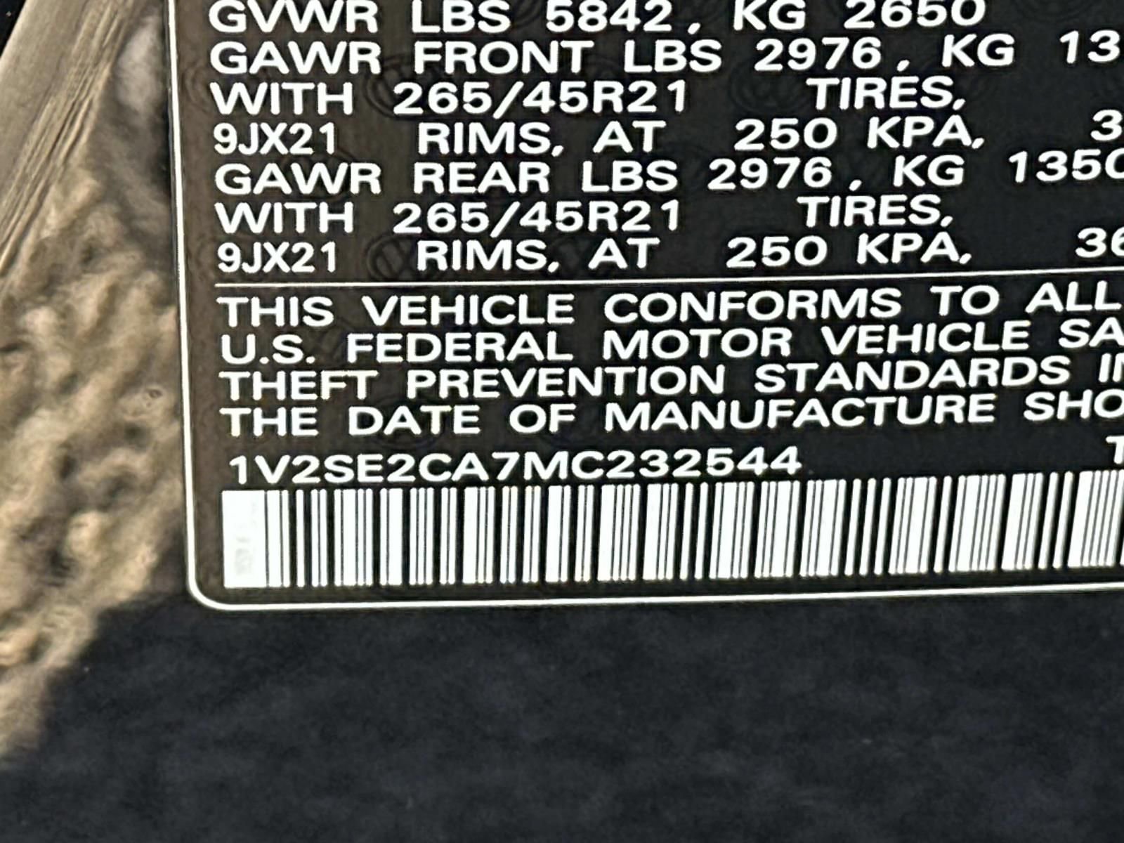 Used 2021 Volkswagen Atlas Cross Sport SEL R-Line image 25