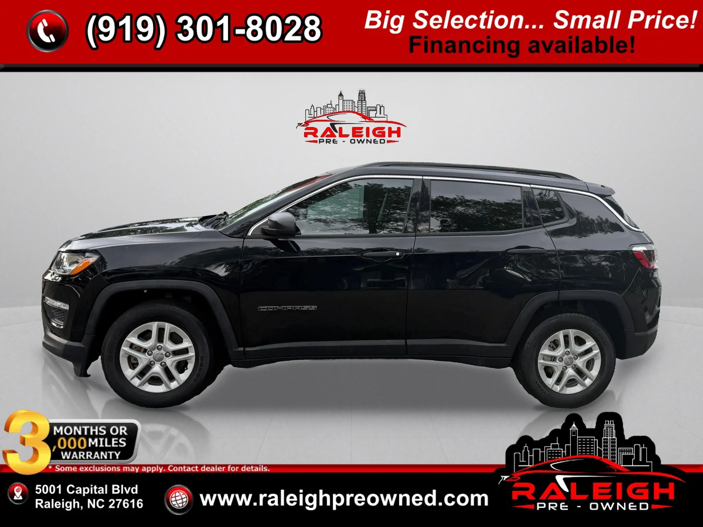 Used 2021 Jeep Compass Sport FWD image 1