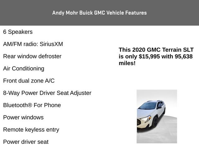 Used 2020 GMC Terrain SLT w/ Elevation Edition image 12