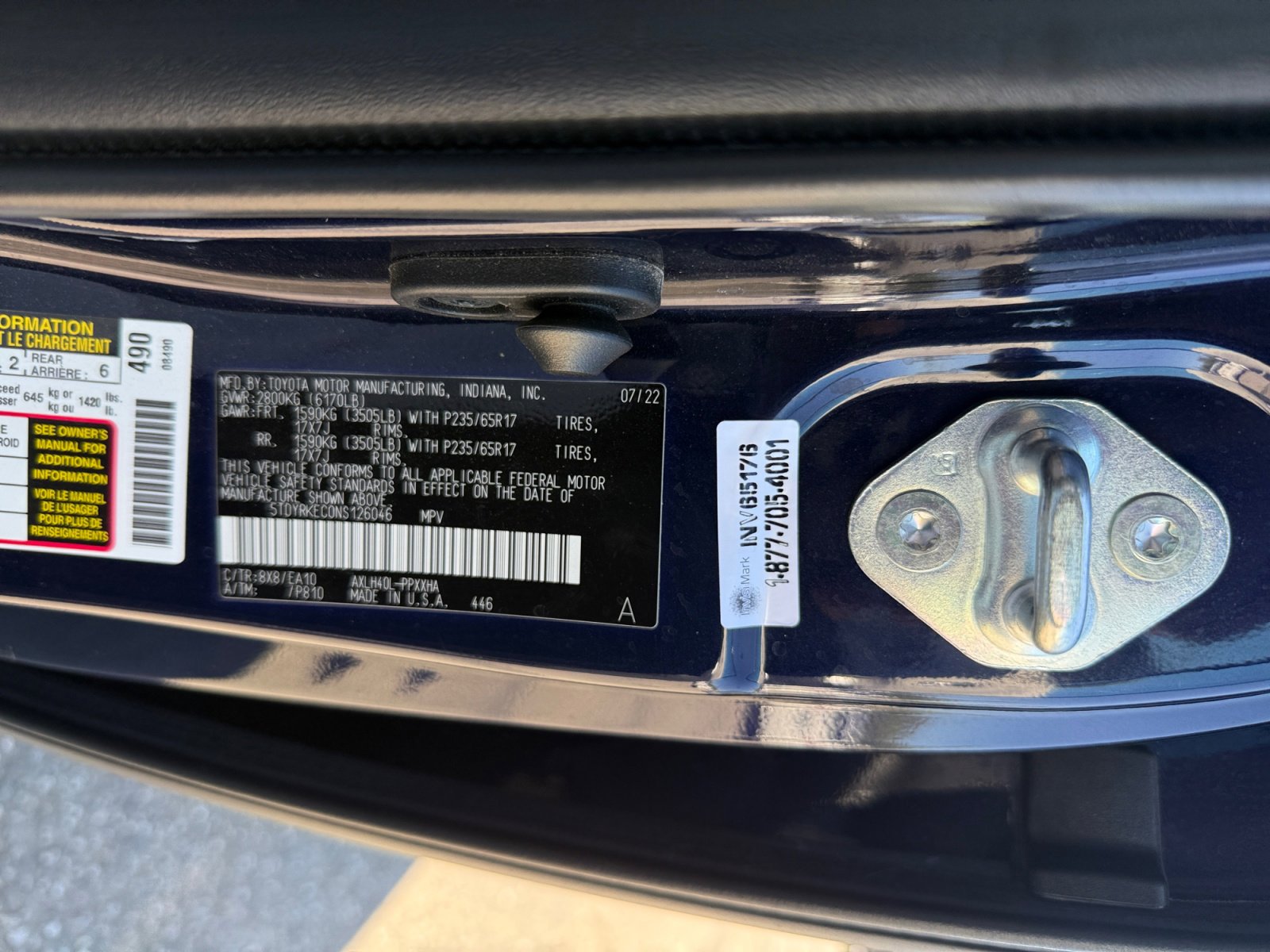 Used 2022 Toyota Sienna XLE image 19