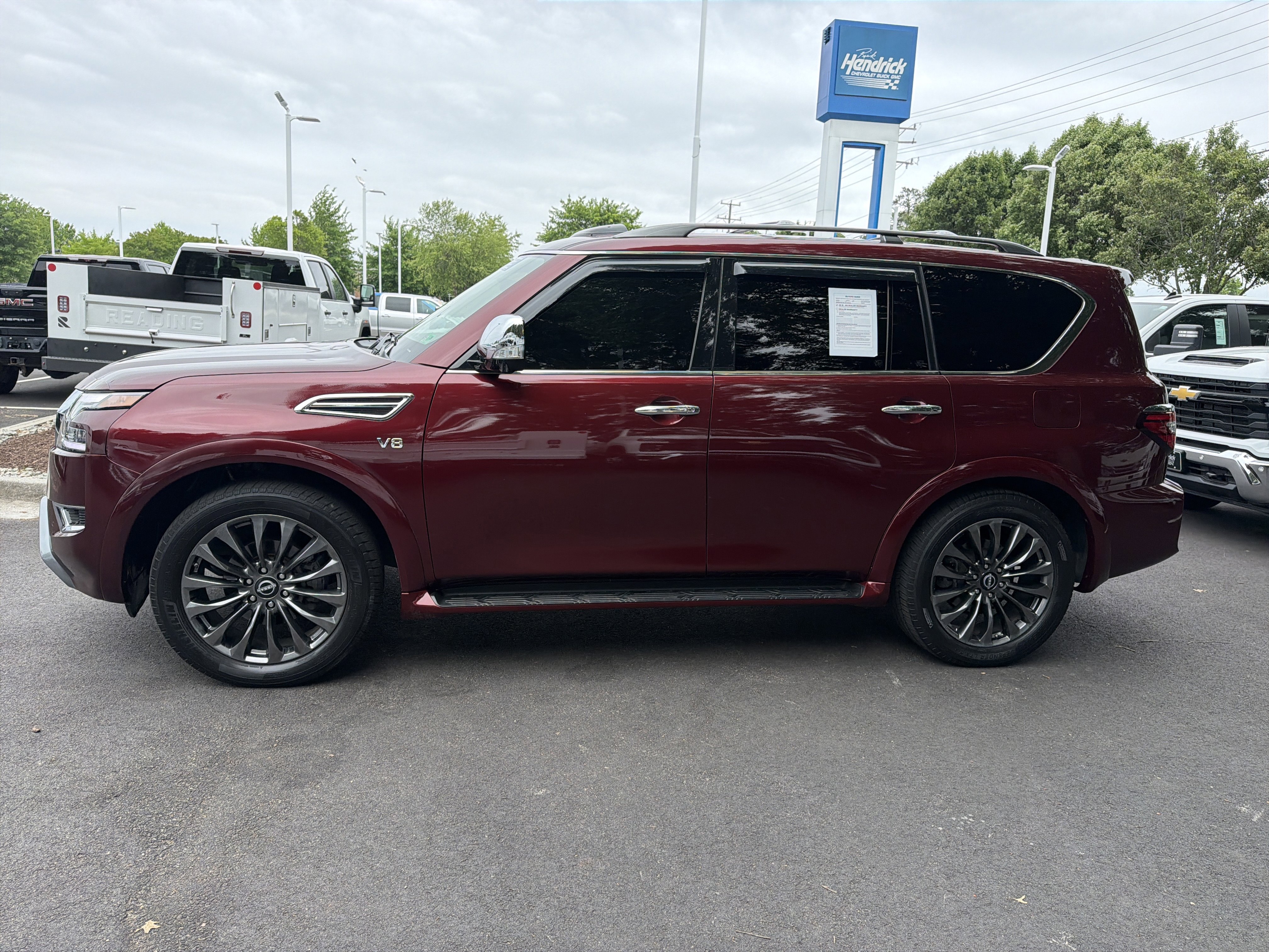 Used 2021 Nissan Armada Platinum w/ Captain's Chairs Package AWD/4WD image 7