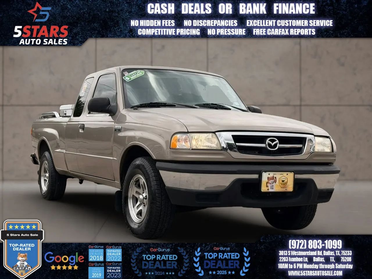 Used 2004 MAZDA B-Series Pickup 2WD Cab Plus B3000 w/ Convenience Pkg image 1