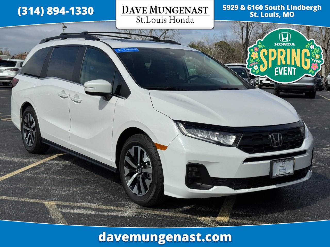 Certified 2025 Honda Odyssey EX-L