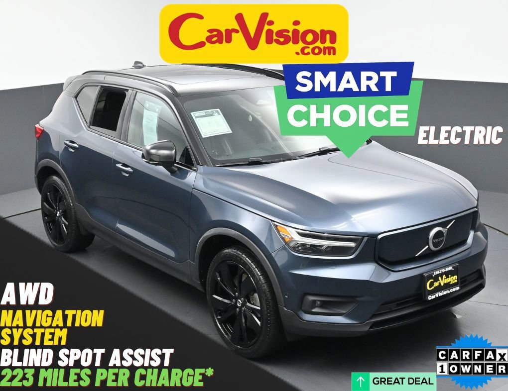 Used 2022 Volvo XC40 P8 Recharge Plus AWD/4WD video 1