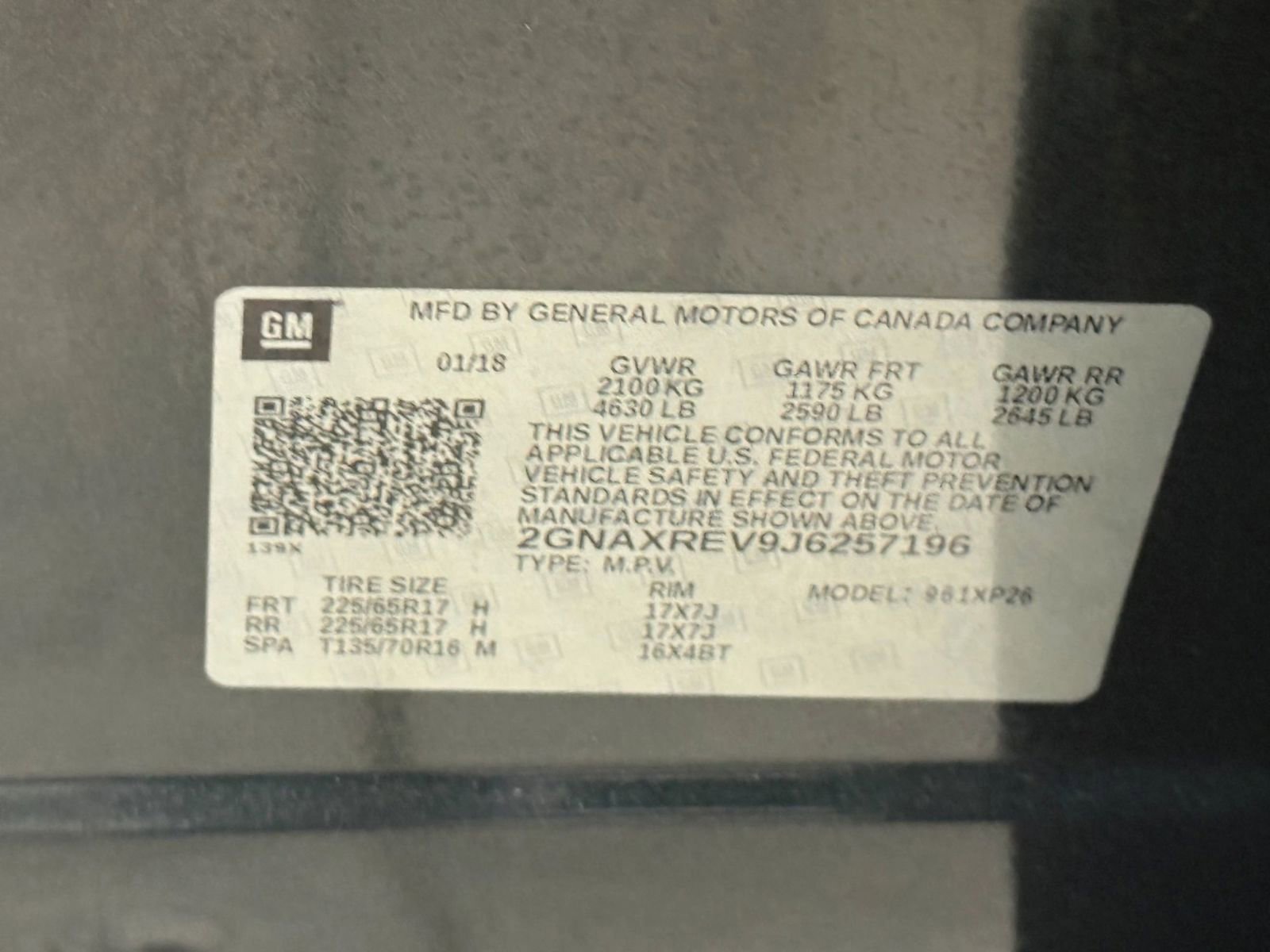 Used 2018 Chevrolet Equinox LS AWD/4WD image 40
