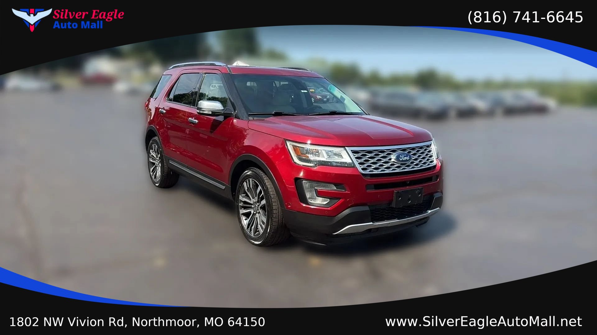 Used 2017 Ford Explorer Platinum AWD/4WD image 7