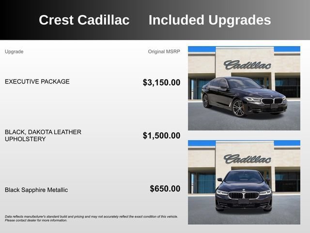 Used 2023 BMW 540i w/ Executive Package RWD image 5