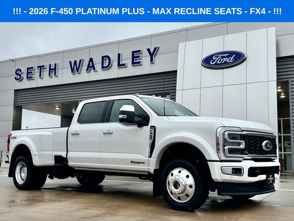 New 2026 Ford F450 Platinum