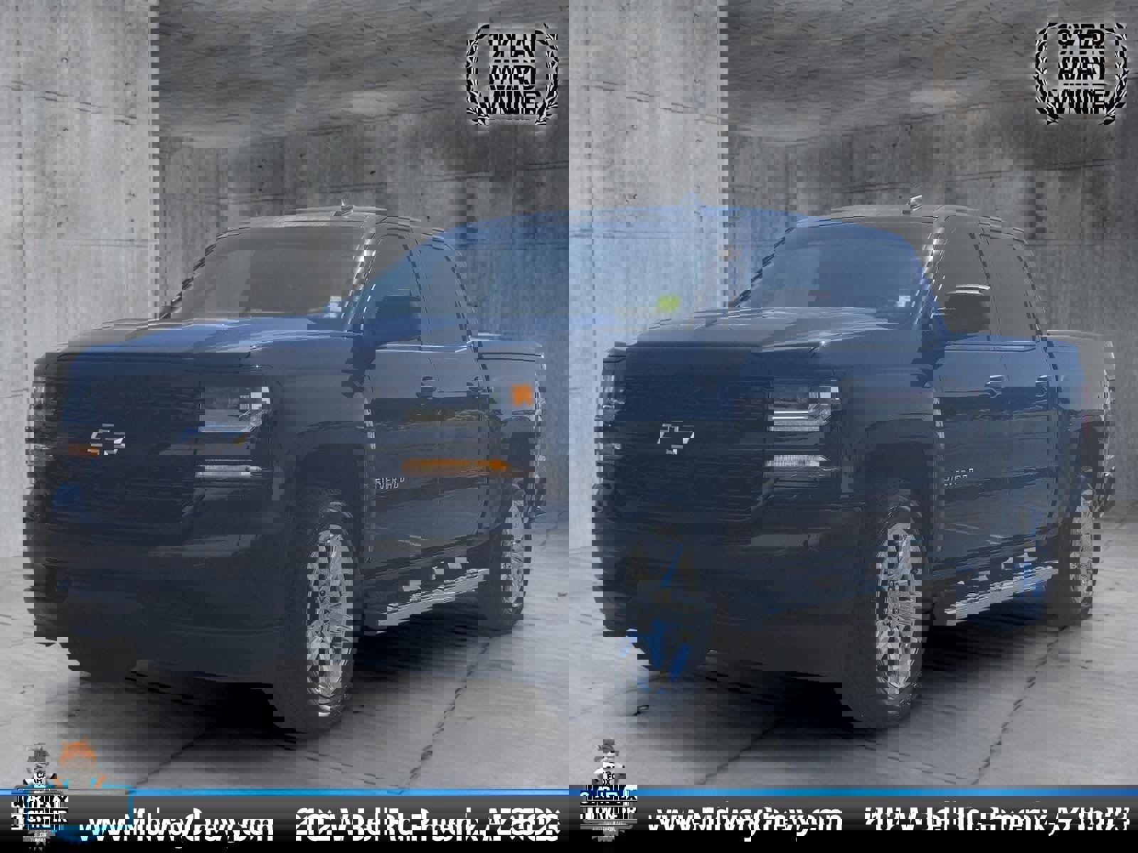 Used 2018 Chevrolet Silverado 1500 Custom w/ Custom Value Package RWD image 1