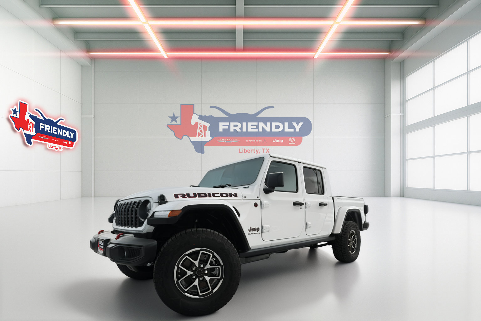 New 2026 Jeep Gladiator Rubicon w/ Steel Power Dome Hood Package