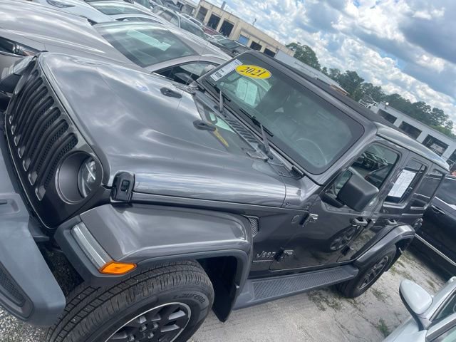 Used 2021 Jeep Wrangler Unlimited Sahara AWD/4WD image 3