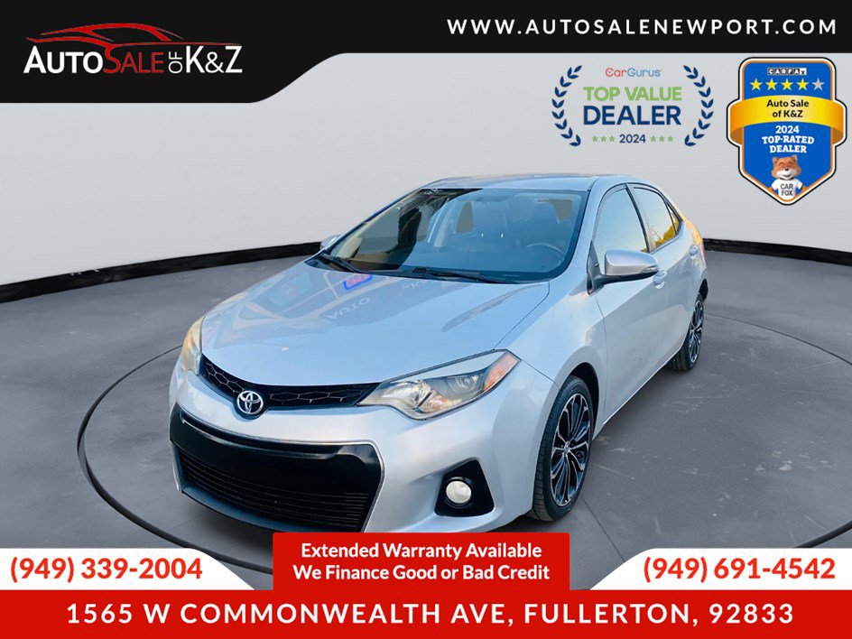 Used 2015 Toyota Corolla S