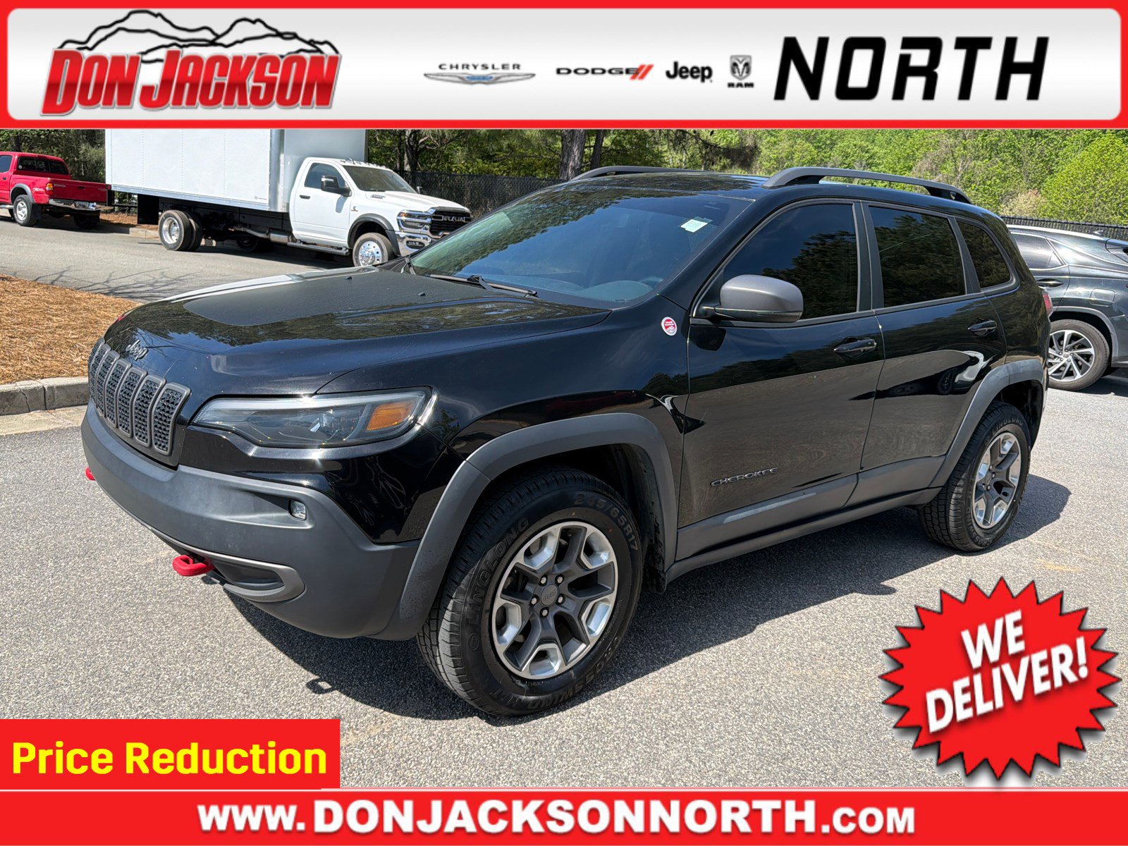 Used 2019 Jeep Cherokee Trailhawk