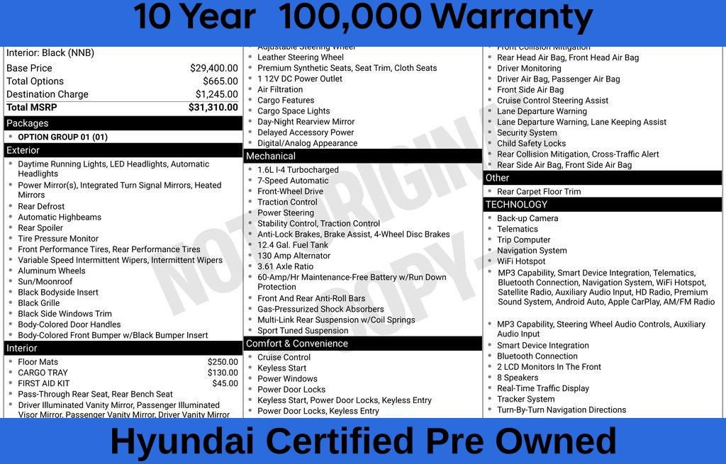 Certified 2026 Hyundai Elantra N Line FWD image 9