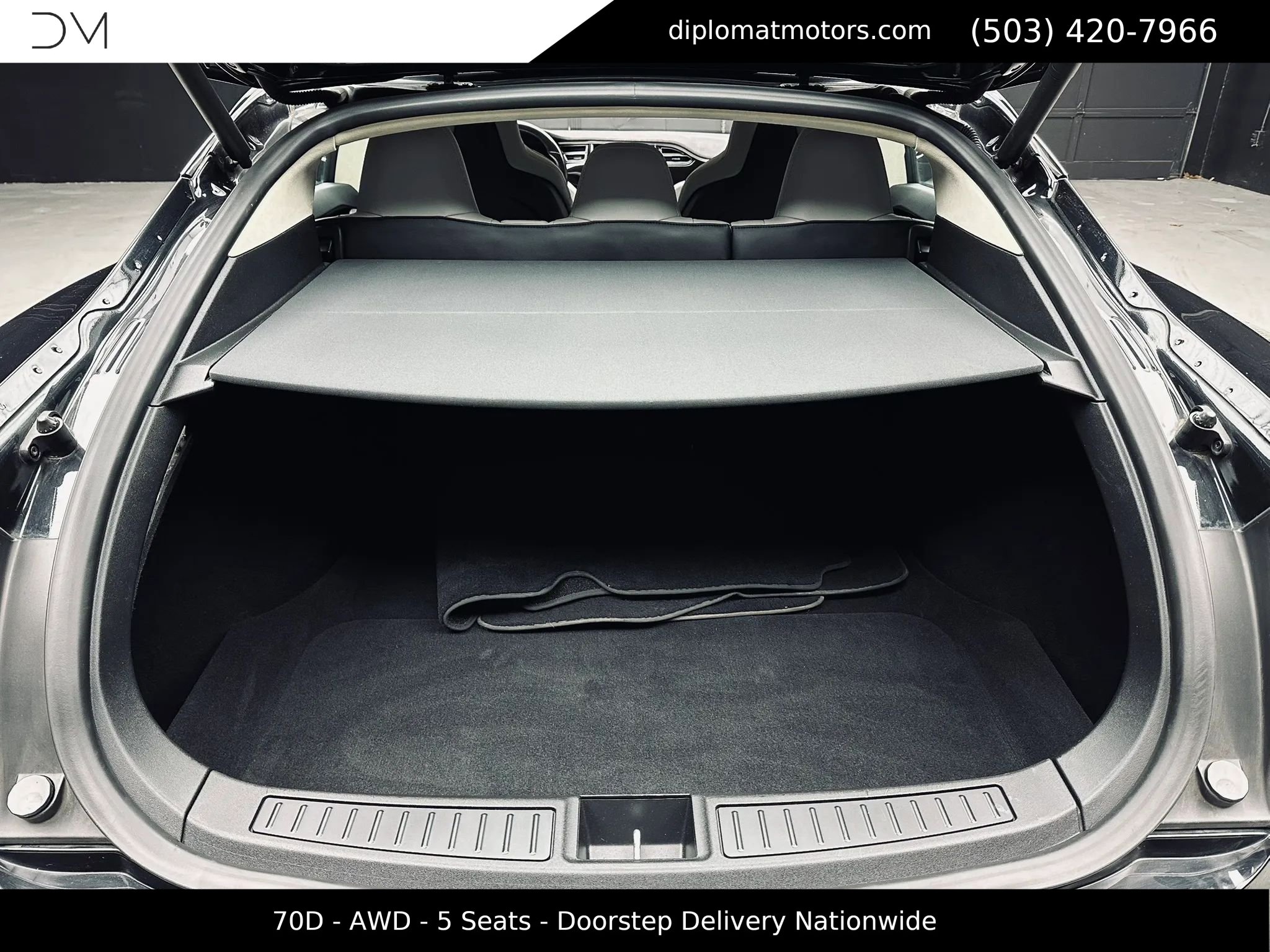 Used 2015 Tesla Model S 70D AWD/4WD image 42