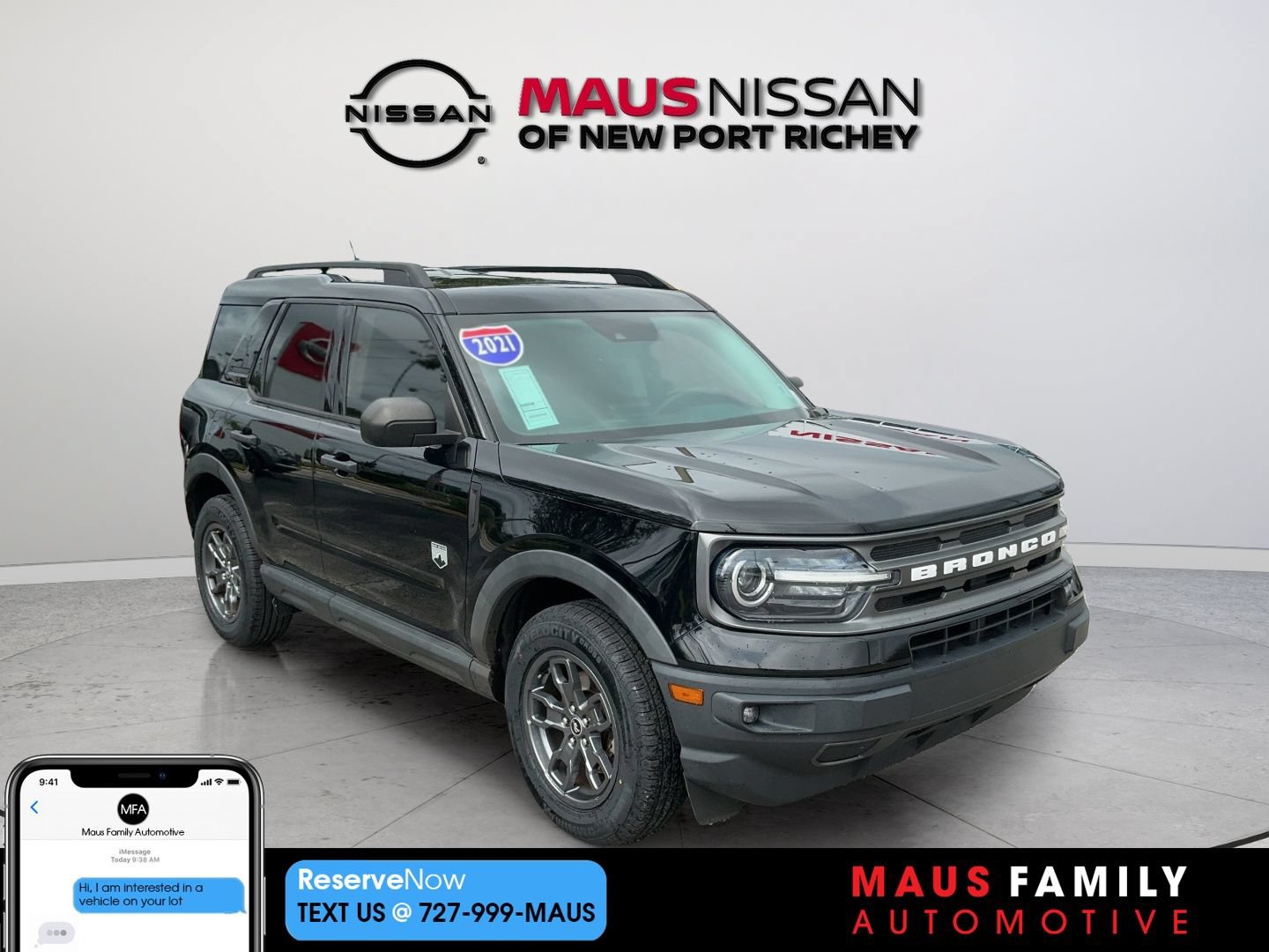 Used 2021 Ford Bronco Sport Big Bend w/ Big Bend Package (96B)