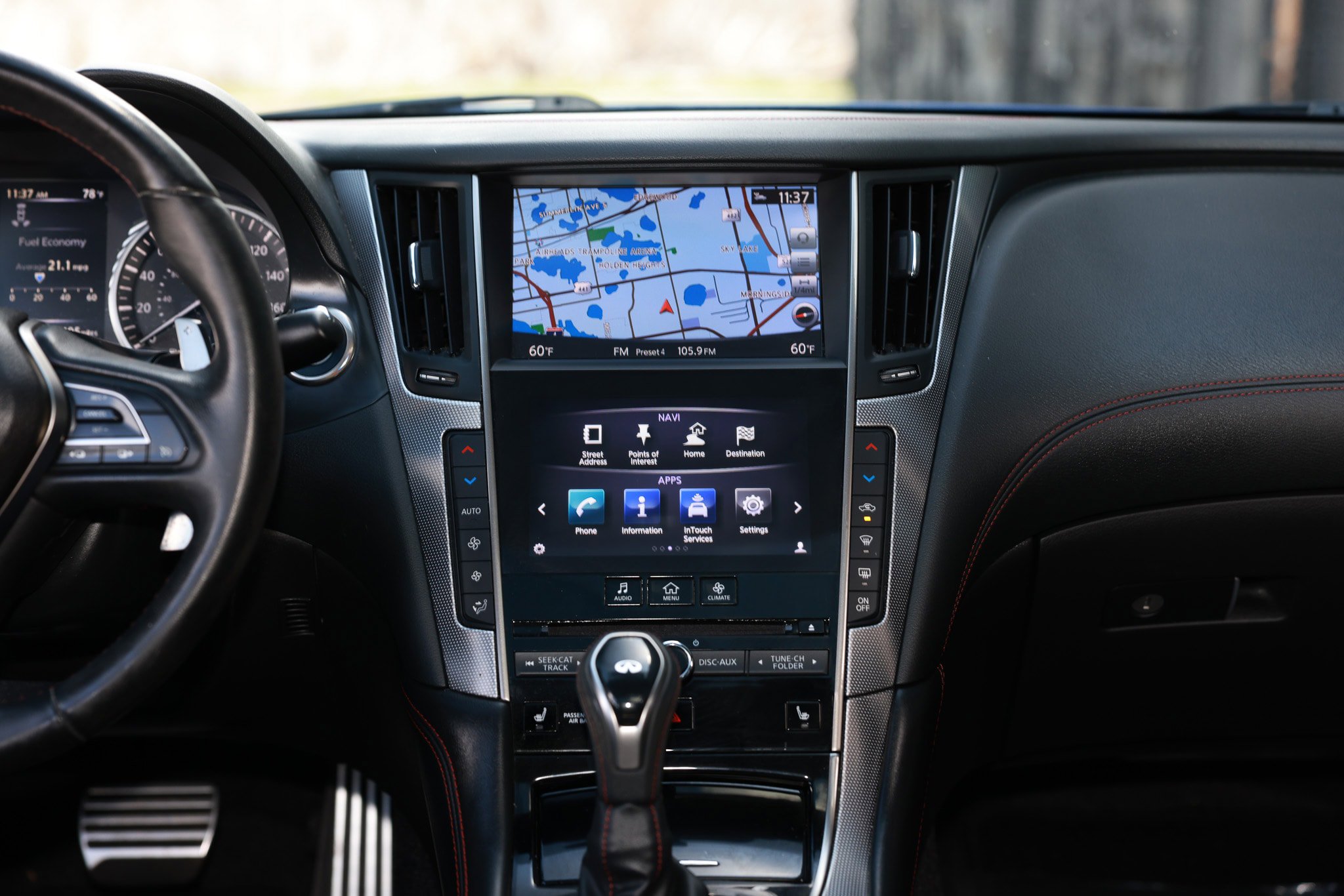 Used 2019 INFINITI Q50 Red Sport 400 w/ Sensory Package image 42