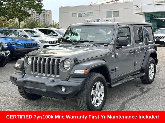 Certified 2021 Jeep Wrangler Unlimited Sport AWD/4WD image 6