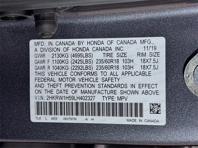 Used 2020 Honda CR-V EX image 45