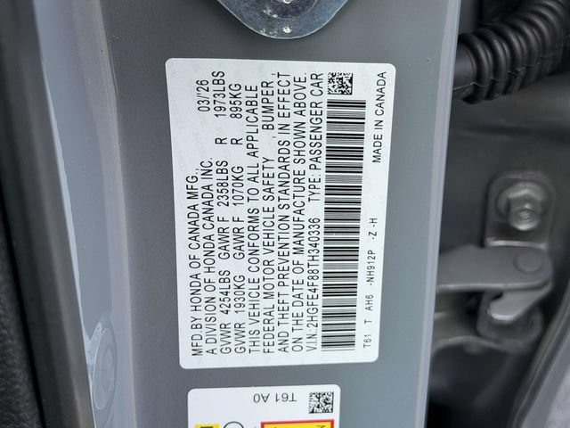 Certified 2026 Honda Civic Sport image 22