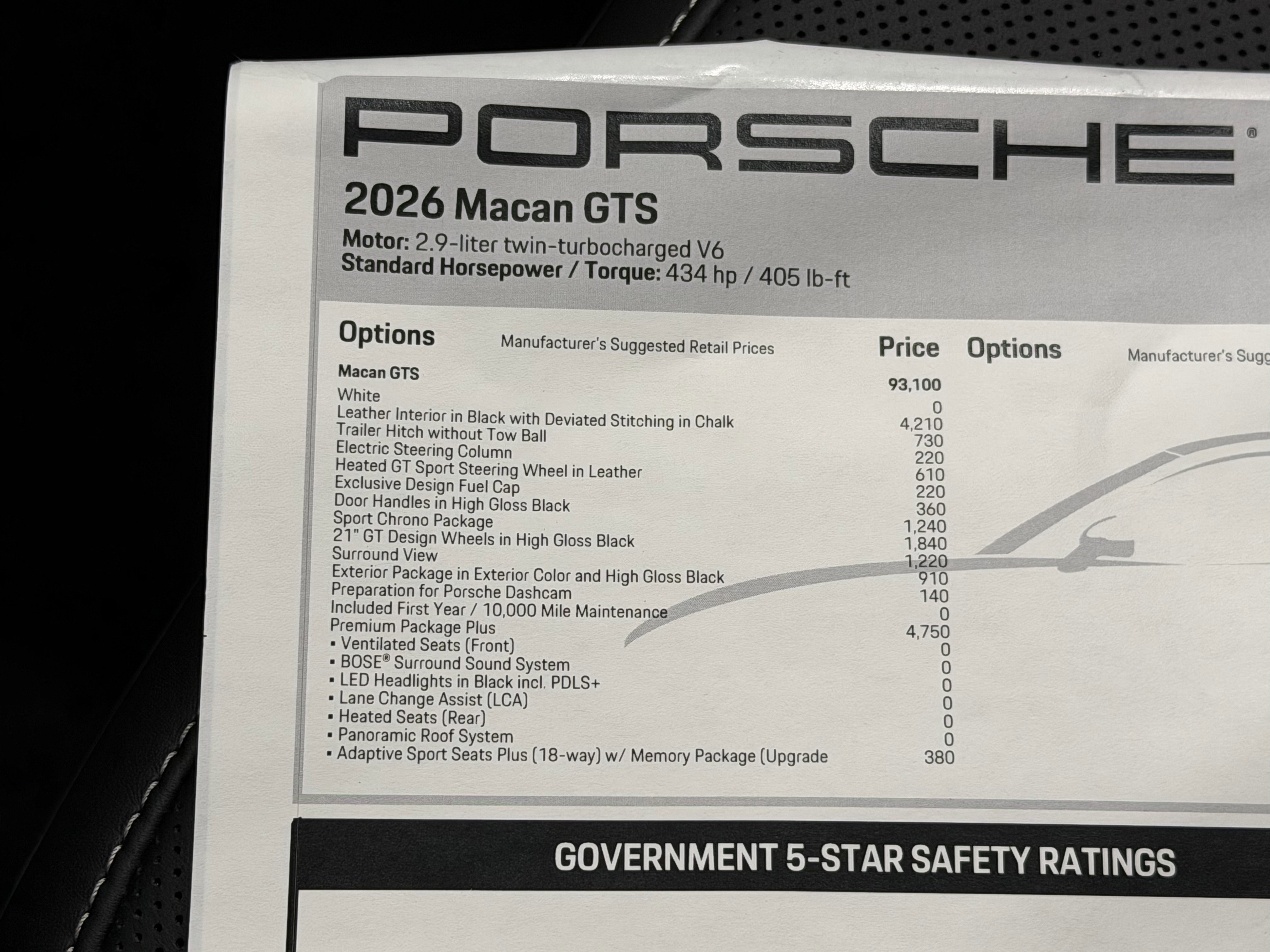 New 2026 Porsche Macan GTS image 58