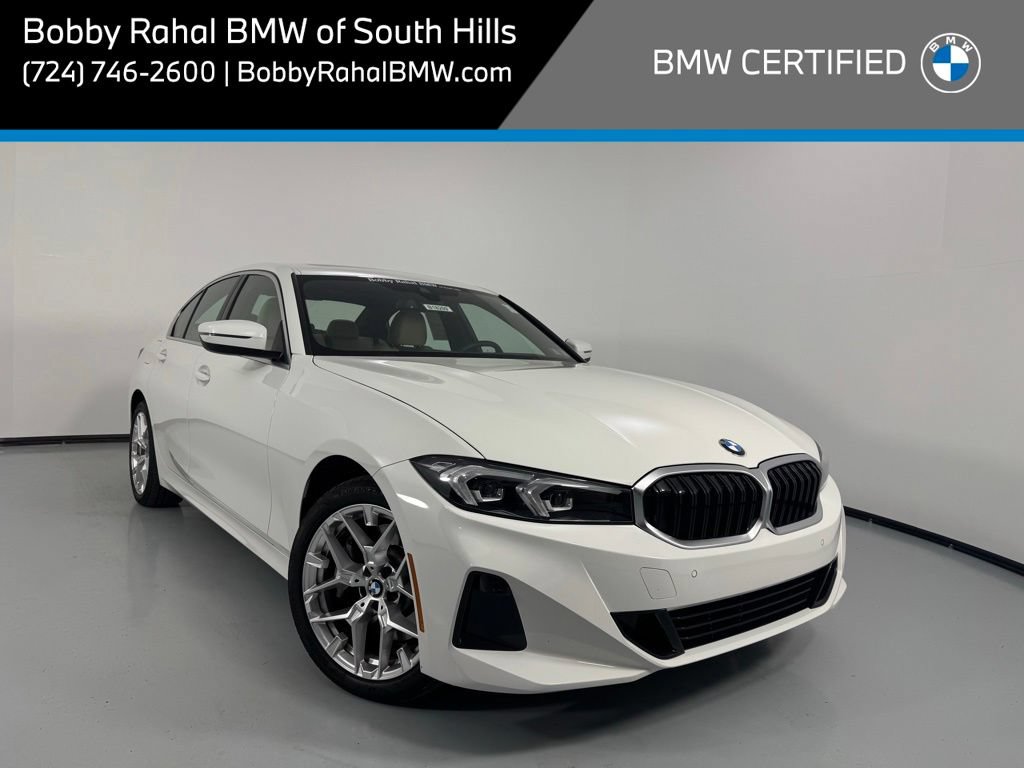 Certified 2025 BMW 330i xDrive Sedan w/ Convenience Package AWD/4WD image 1