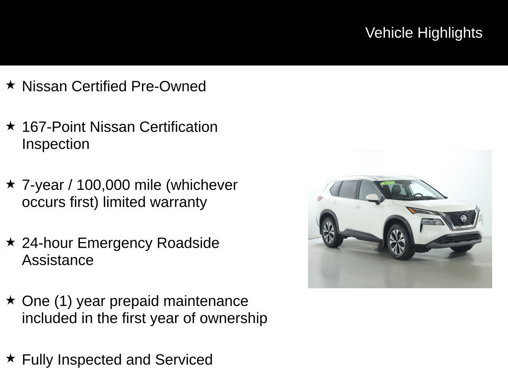 Certified 2023 Nissan Rogue SV w/ SV Premium B Package AWD/4WD image 4