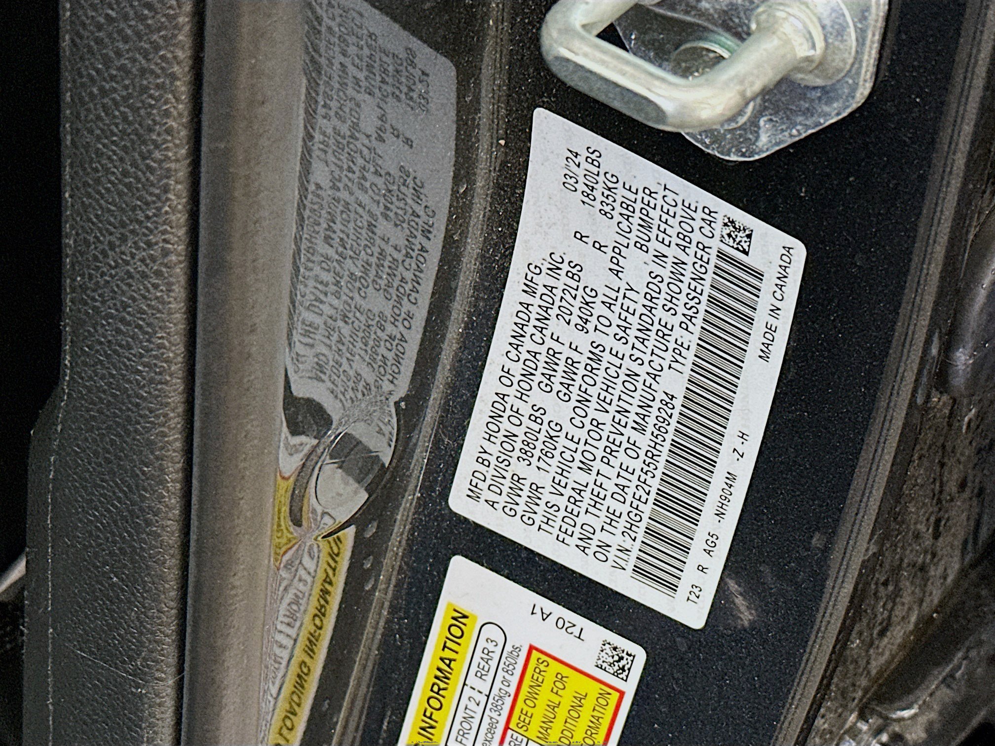 Used 2024 Honda Civic Sport image 12