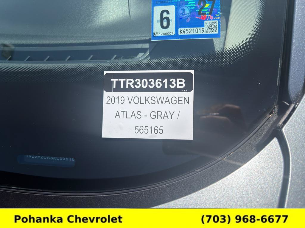 Used 2019 Volkswagen Atlas S w/ Towing Package AWD/4WD image 35