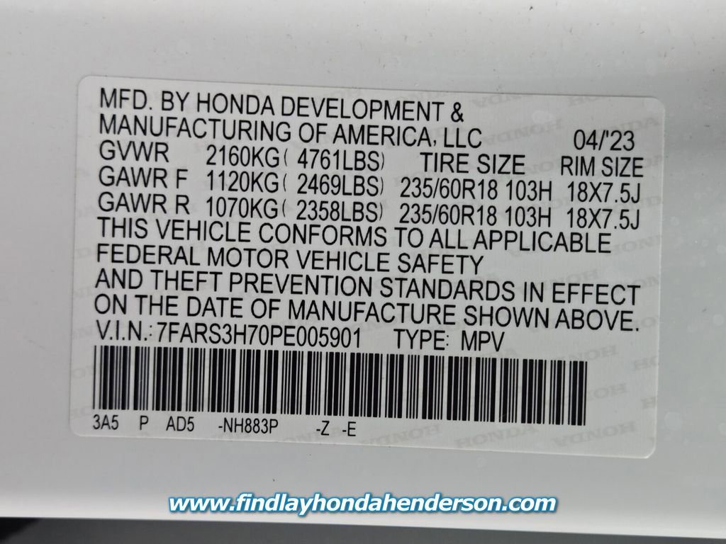 Certified 2023 Honda CR-V EX-L image 14