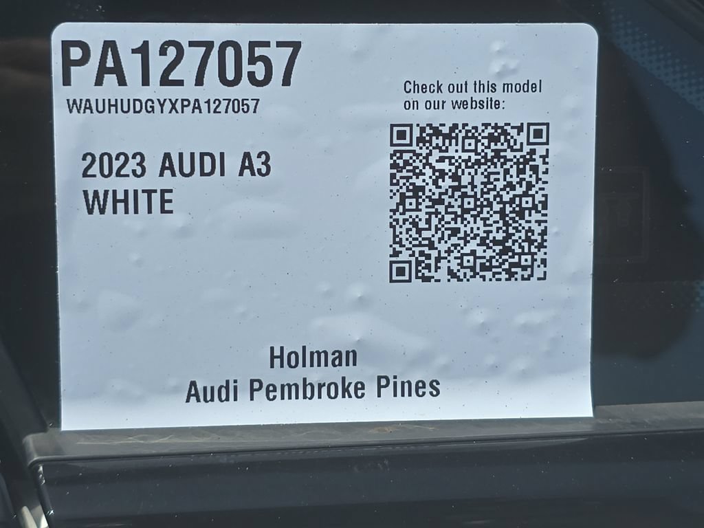 Used 2023 Audi A3 2.0T Premium Plus w/ Premium Plus Package AWD/4WD image 32