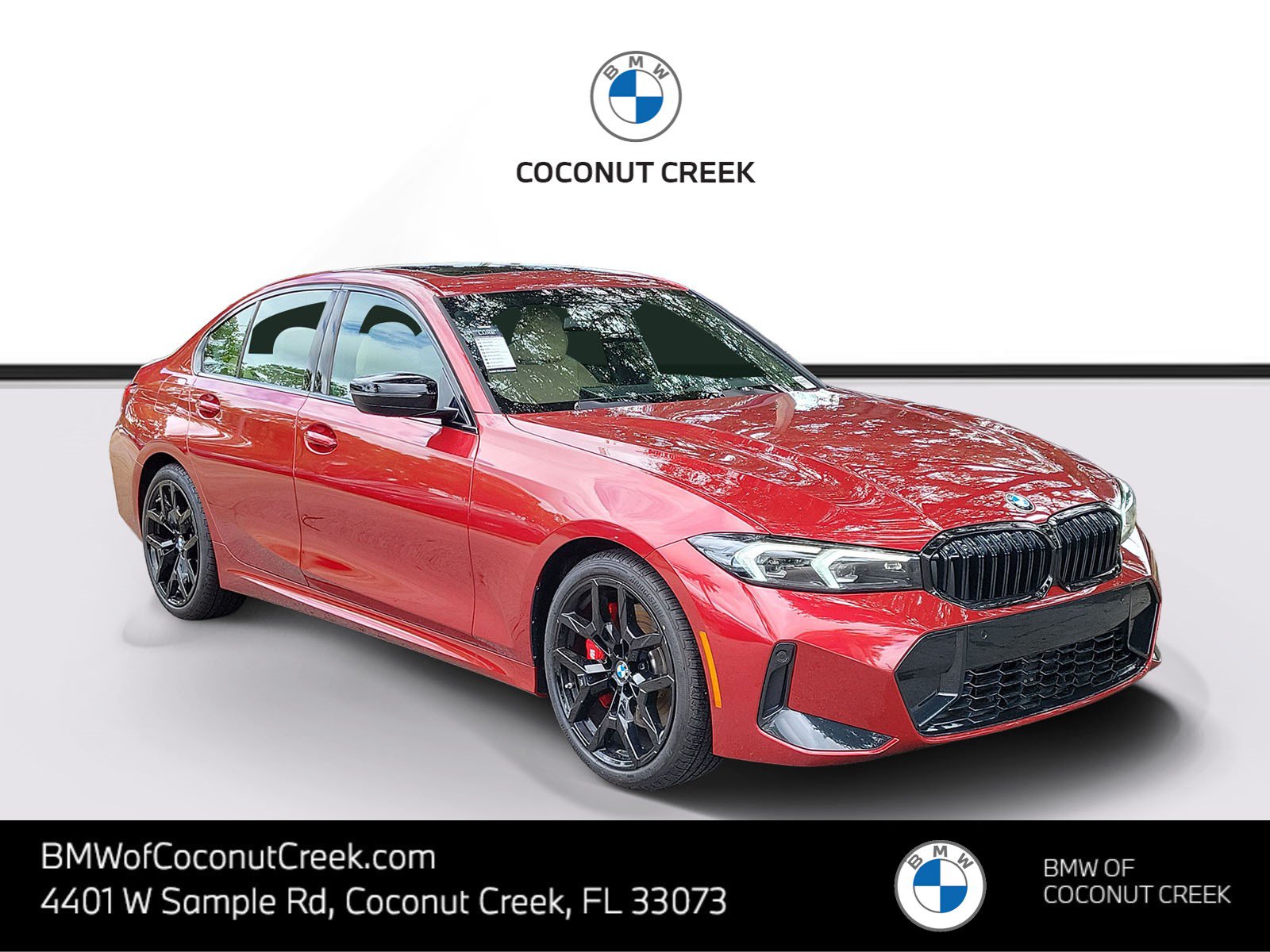 New 2026 BMW 330i Sedan w/ M Sport Package