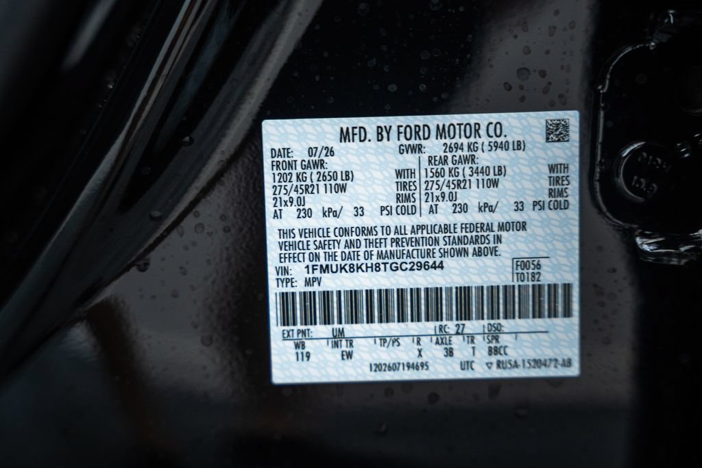New 2026 Ford Explorer ST-Line w/ ST-Line Street Pack AWD/4WD image 43