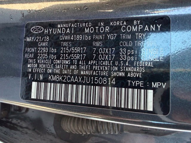 Used 2018 Hyundai Kona SEL AWD/4WD image 10